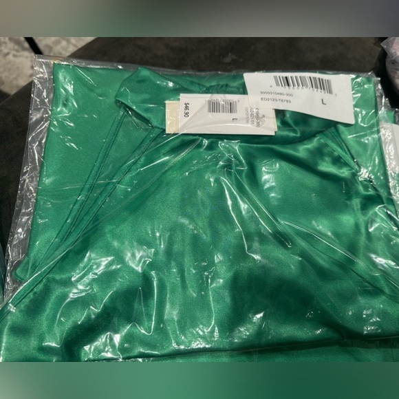 Tash + Sophie Satin High Neck Halter Blouse - Picture 5 of 8